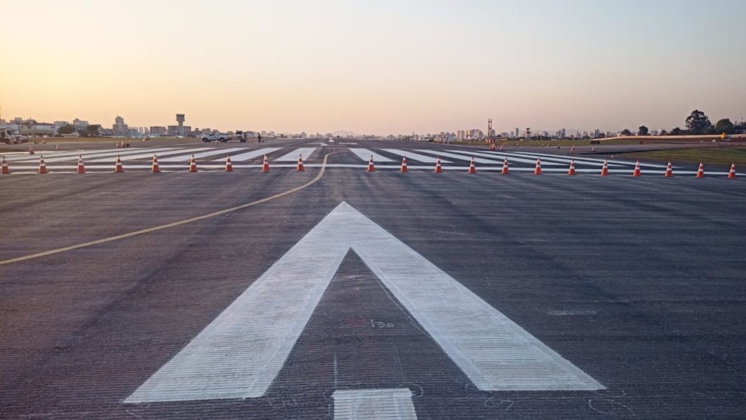 Governo Federal Entrega Reforma Da Pista Principal Do Aeroporto De