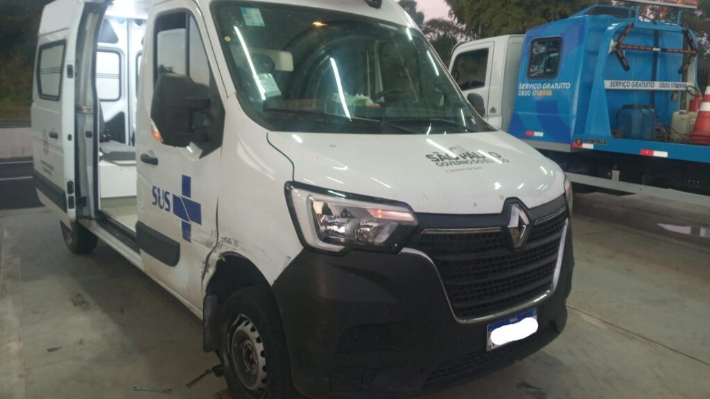 ambulância colisão