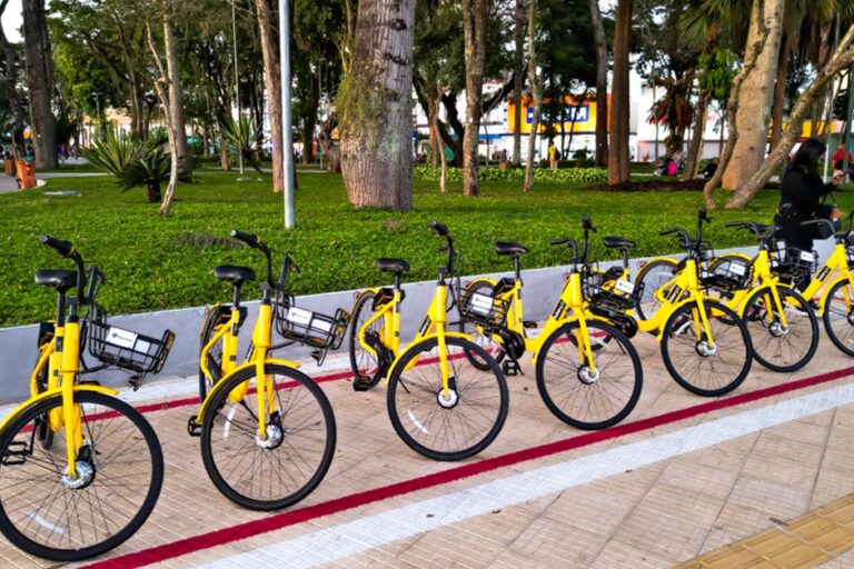 Bicicletas compartilhadas chegam ao Centro de São José dos Campos