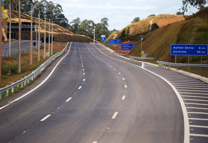 Inauguração do trecho do leste do Rodoanel