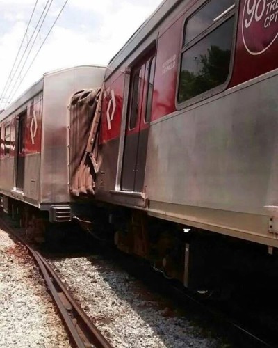 Descarrilamento de trem da CPTM