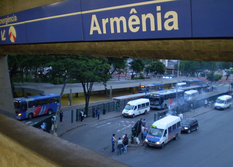 Terminal Armênia EMTU Metrô