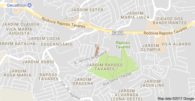 Rua Carlos Sara Zona Oeste