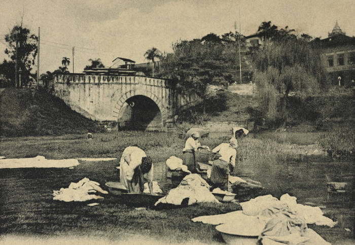 exposição lavandeiras rio tamanduateí