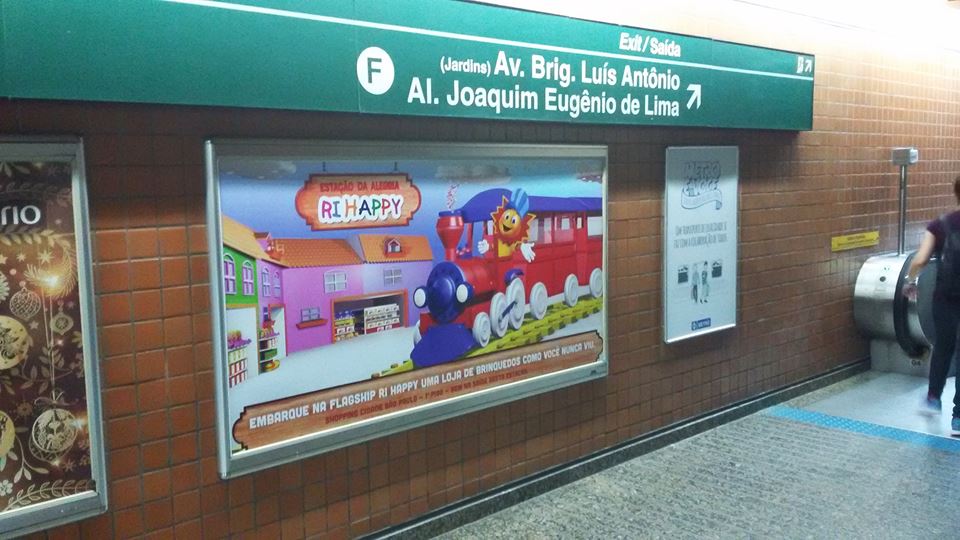 Publicidade Metrô