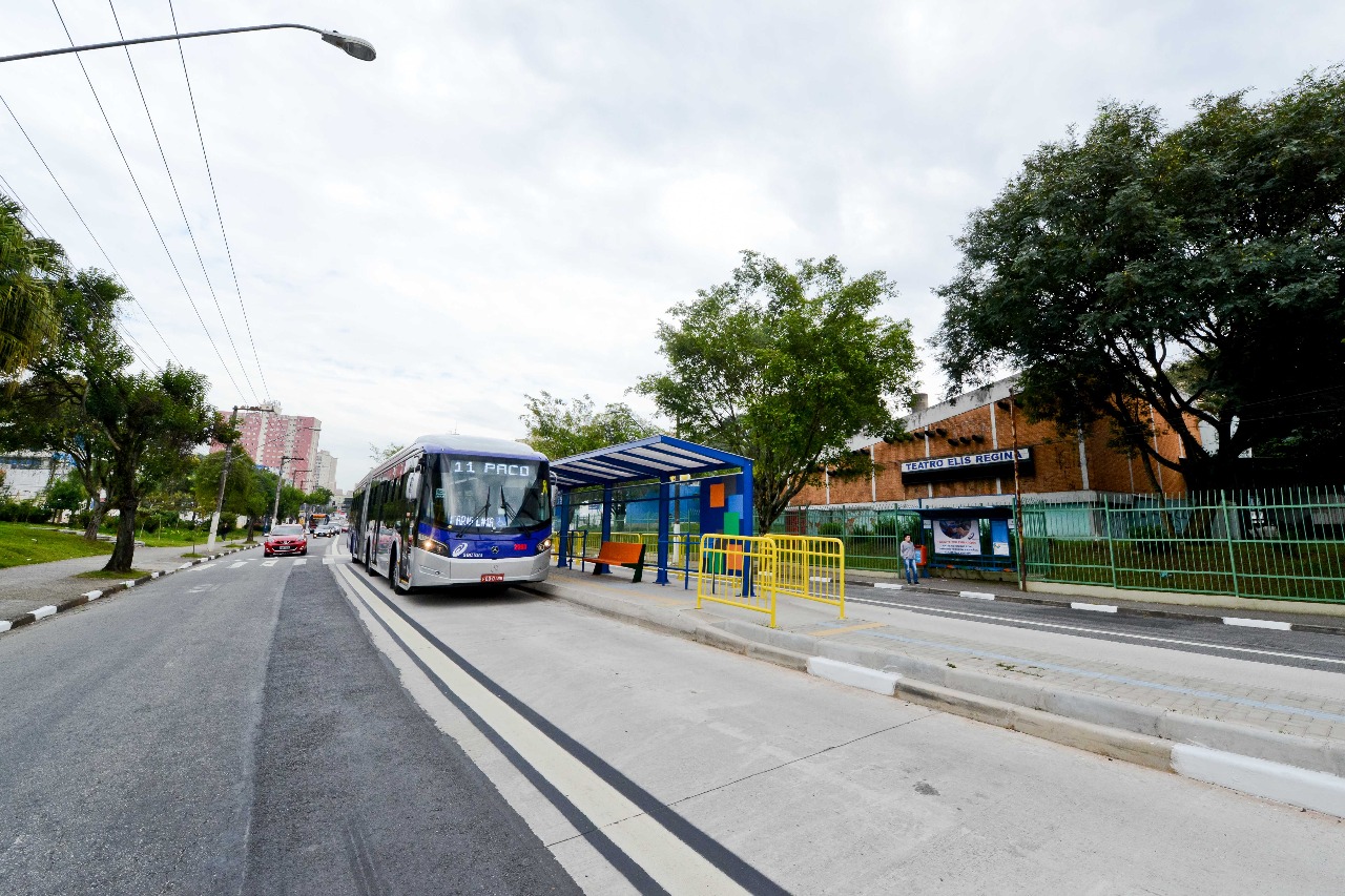 Avenida João Firmino corredor de ônibus são bernardo do campo