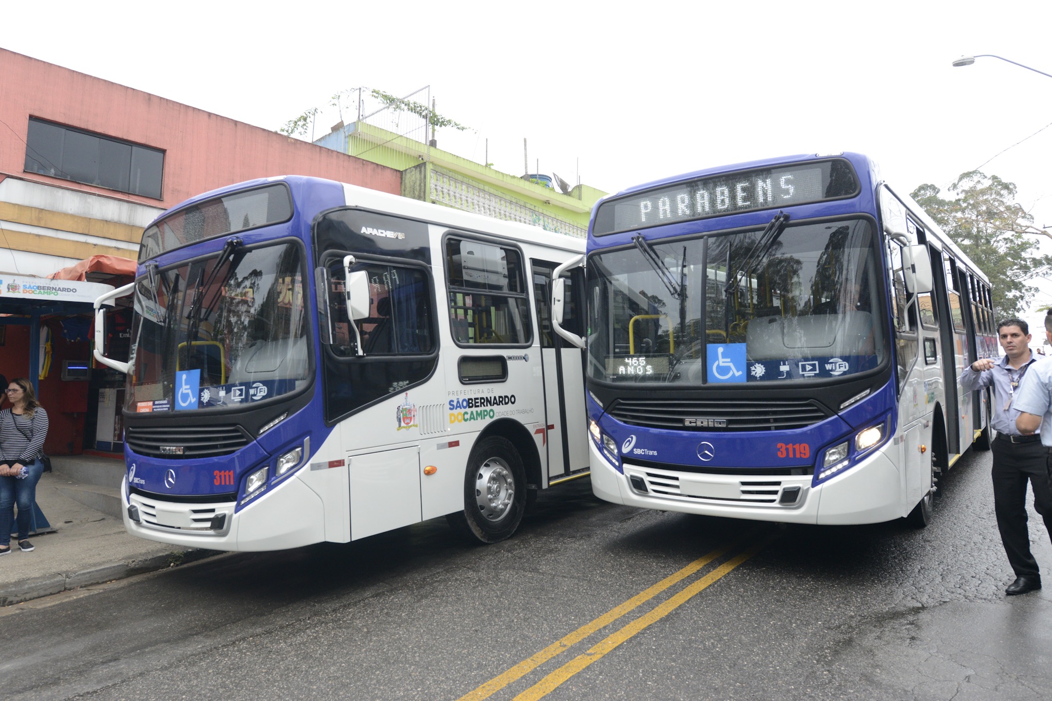 novos ônibus sbctrans sbc São Bernardo do Campo