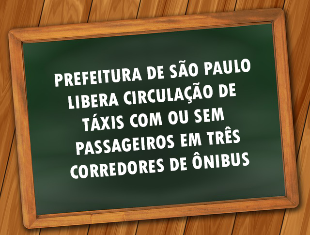 corredores de ônibus