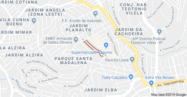 Rua Iaçapé Parque Santa Madalena