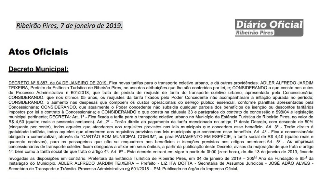 decreto ribeirão pires