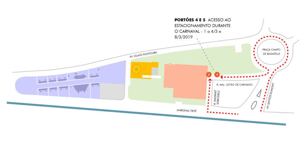 mapa estacionamento