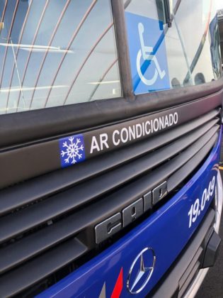 50 novos ônibus ar condicionado