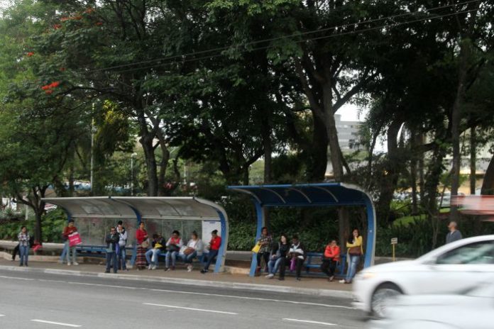 Pontos de ônibus em Santo André