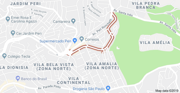 Rua Índio Peri