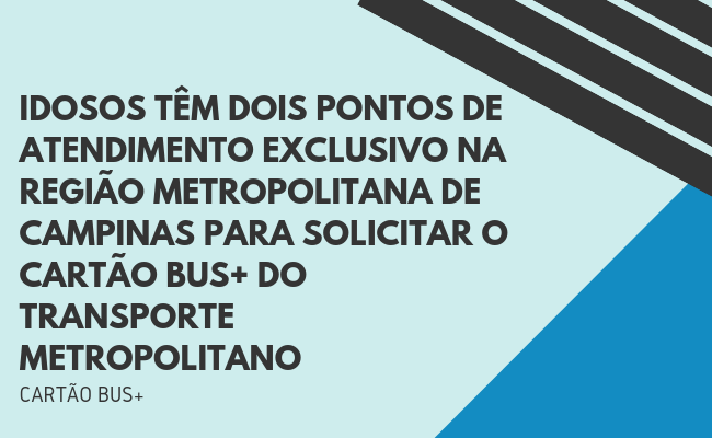 Cartão Bus+ Sênior