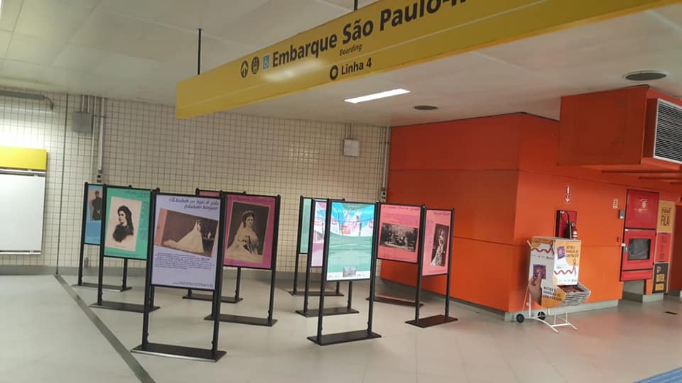 Exposições culturais na Linha 4-Amarela