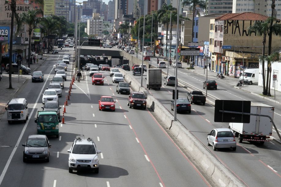 Operação especial de trânsito em Santo André