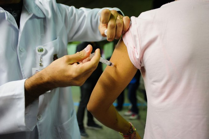 Vacina contra a gripe na Estação Sé Vacina contra o sarampo