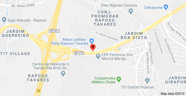 Rodovia Raposo Tavares após o Rodoanel