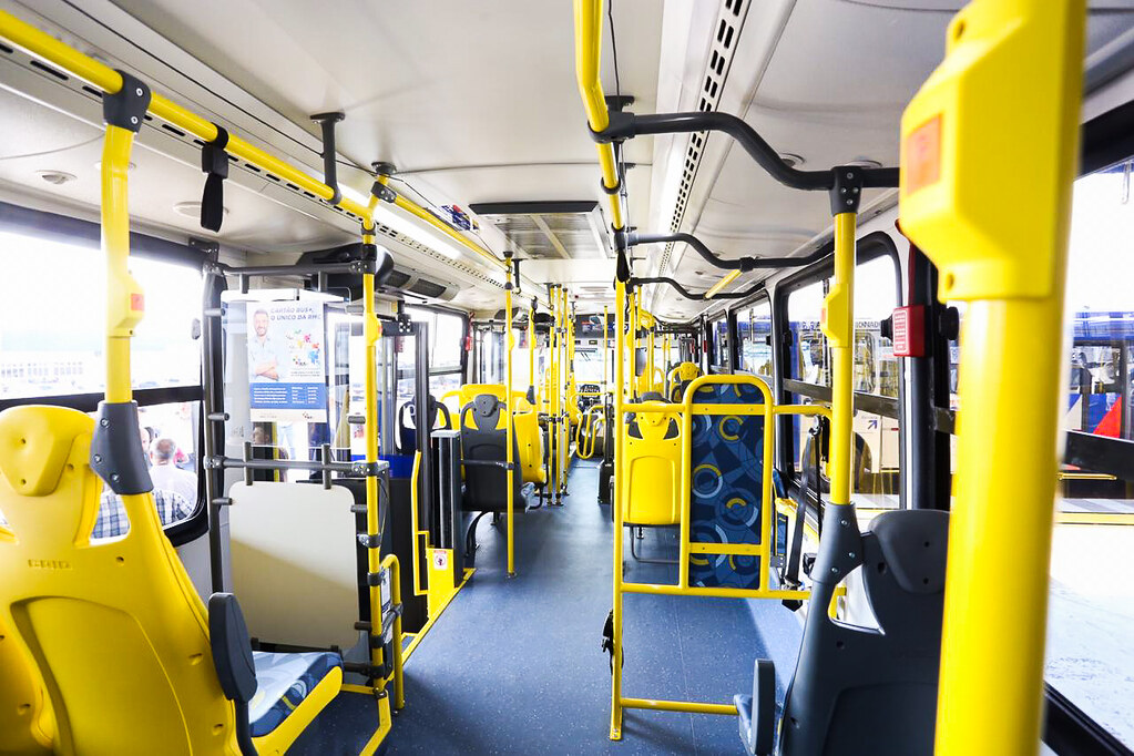 Idosos Novos ônibus Região Metropolitana de Campinas