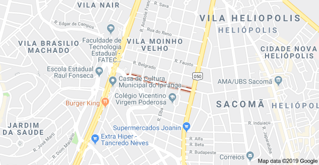 Rua Regino Aragão na Vila Moinho Velho