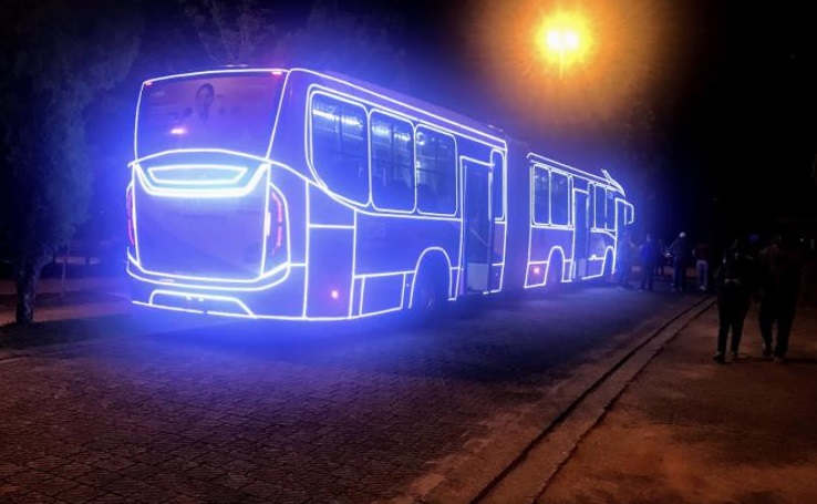 Ônibus natalinos Guarulhos