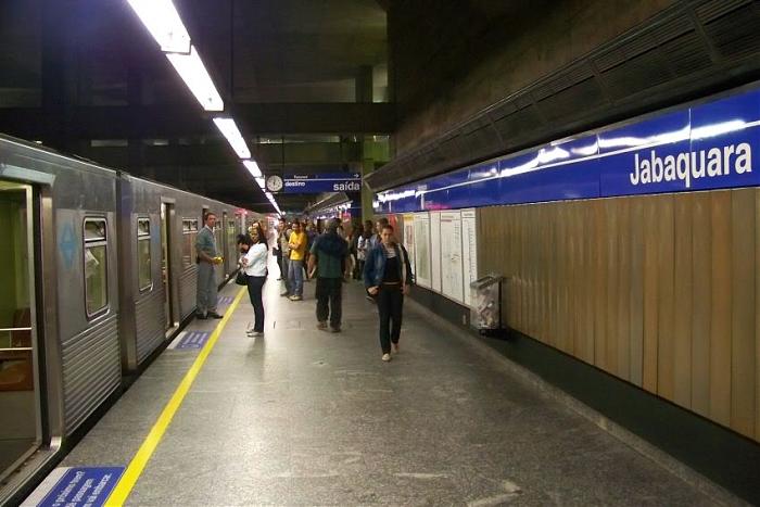 Estação Jabaquara Linha 1-Azul