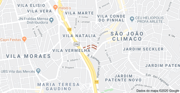 Rua Guaniqué Vila Natália