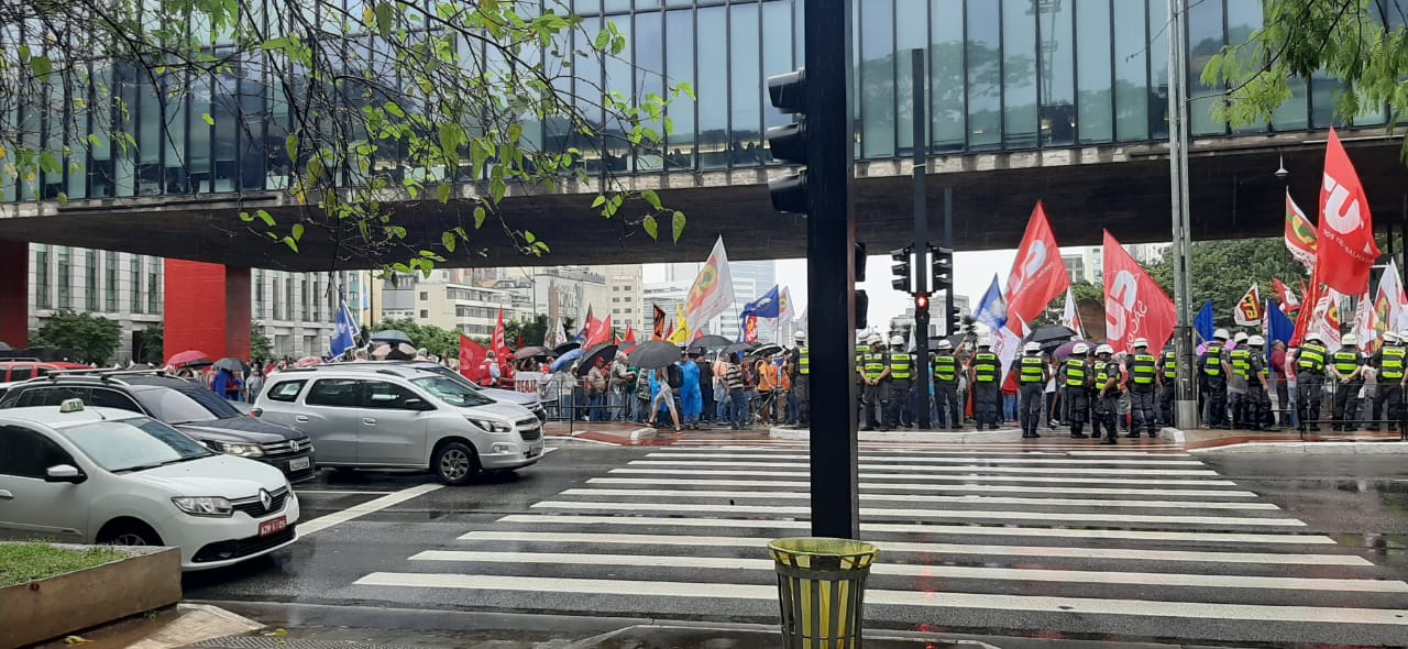 Manifestação na Avenida Paulista Segunda