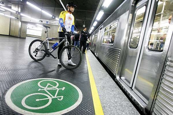 Bicicletas no Metrô