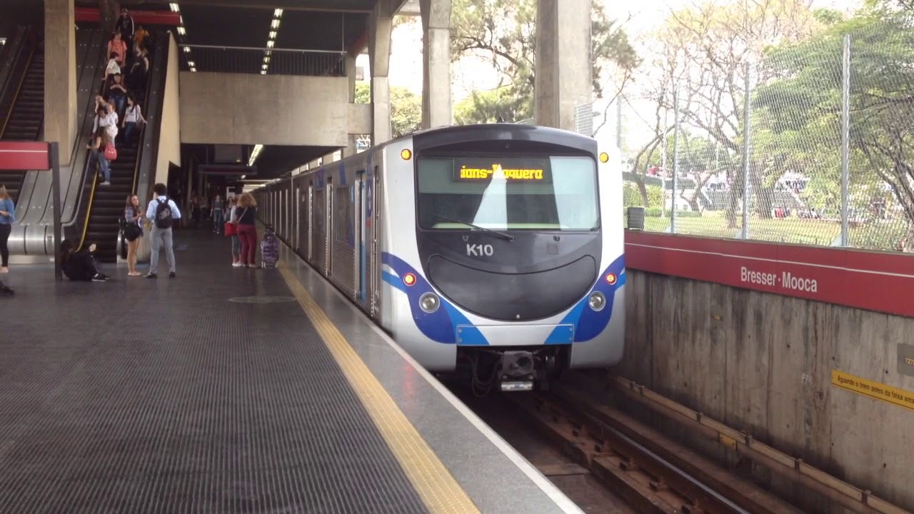 brás, são paulo estação de metrô bresser-mooca