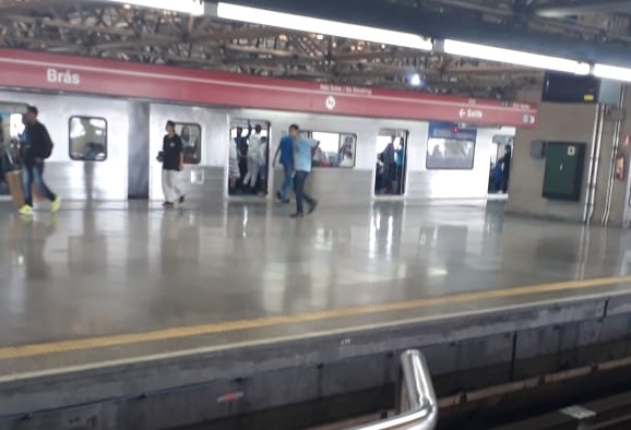 Estação Brás Linha 3-Vermelha