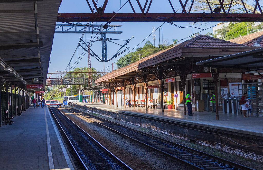 Estação Caieiras Linha 7-Rubi