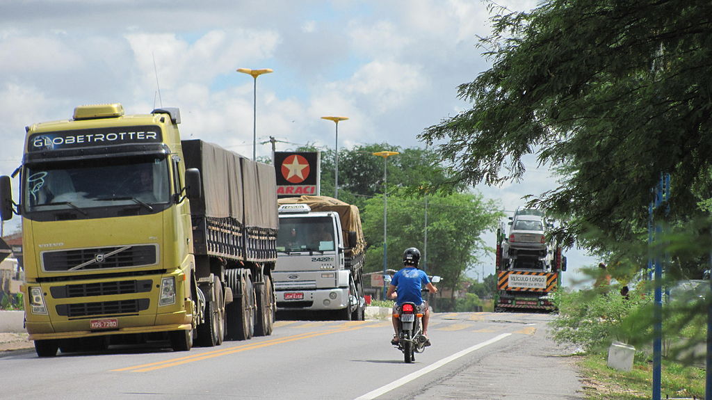 Aplicativo InfraBR Tráfego de caminhões