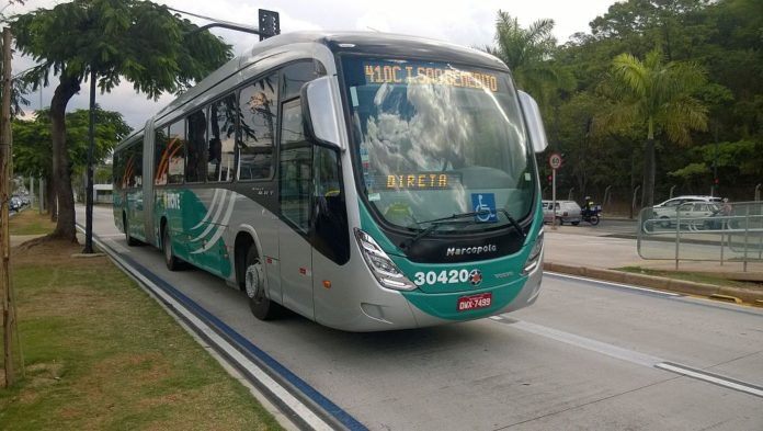 Ônibus do Move BRT ABC