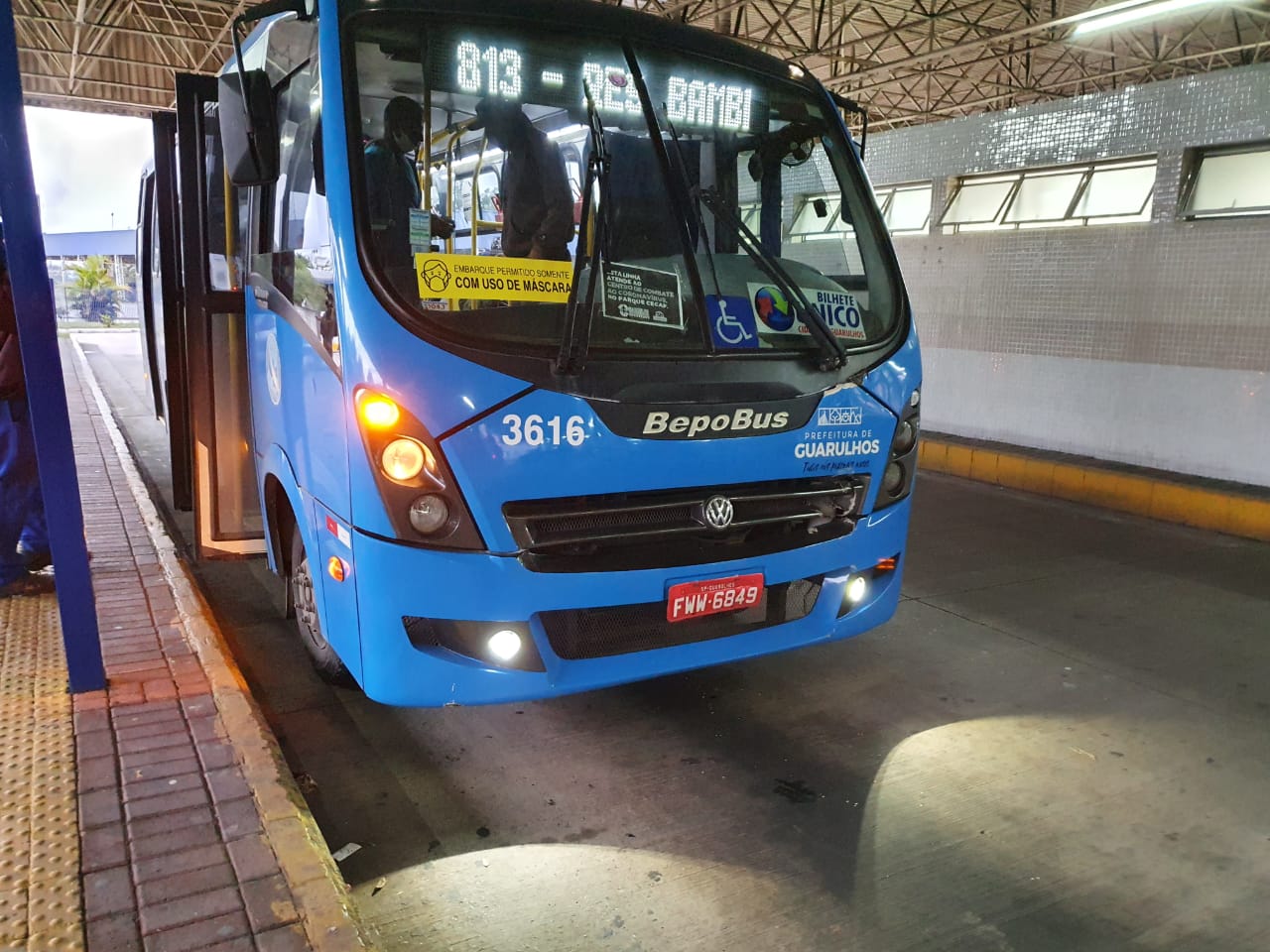 Ônibus em Guarulhos Bambi