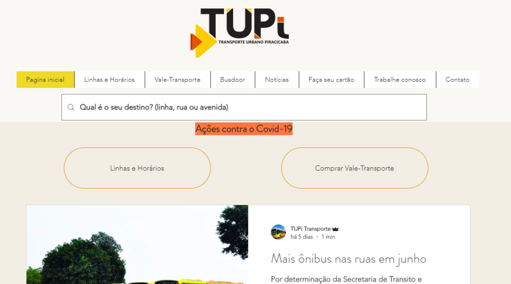 Tupi Página