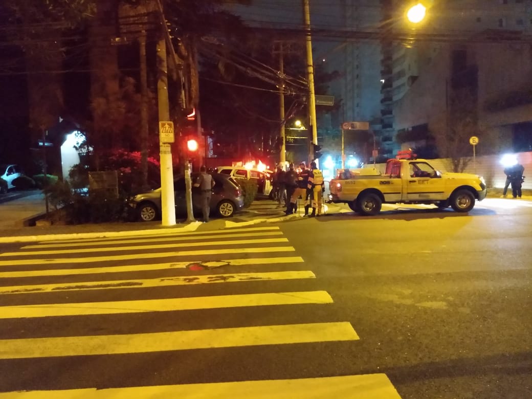 Acidente na Avenida Ibirapuera