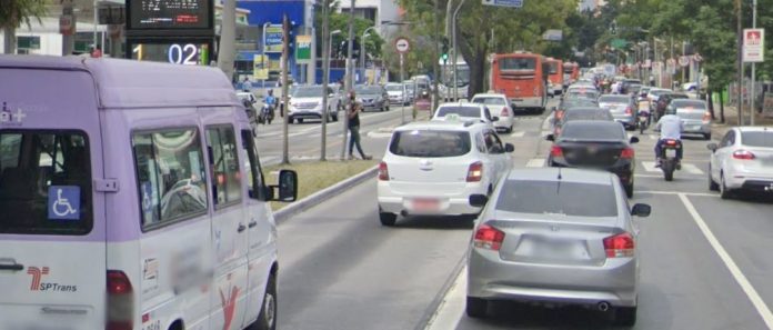 Ciclofaixa Avenida Rebouças