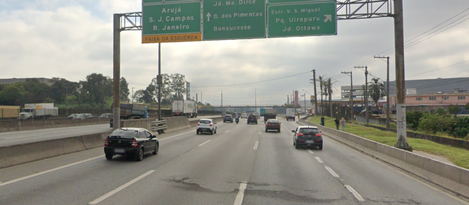 rodovia Dutra km 215