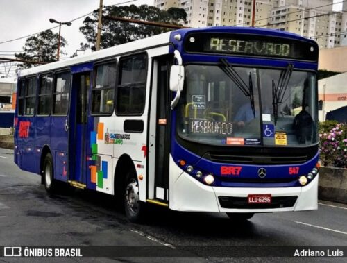 Ônibus da BR7 linhas