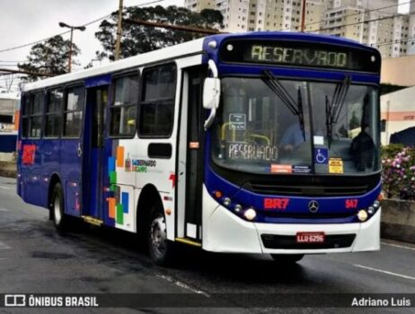 Ônibus da BR7 linhas BR7 Mobilidade
