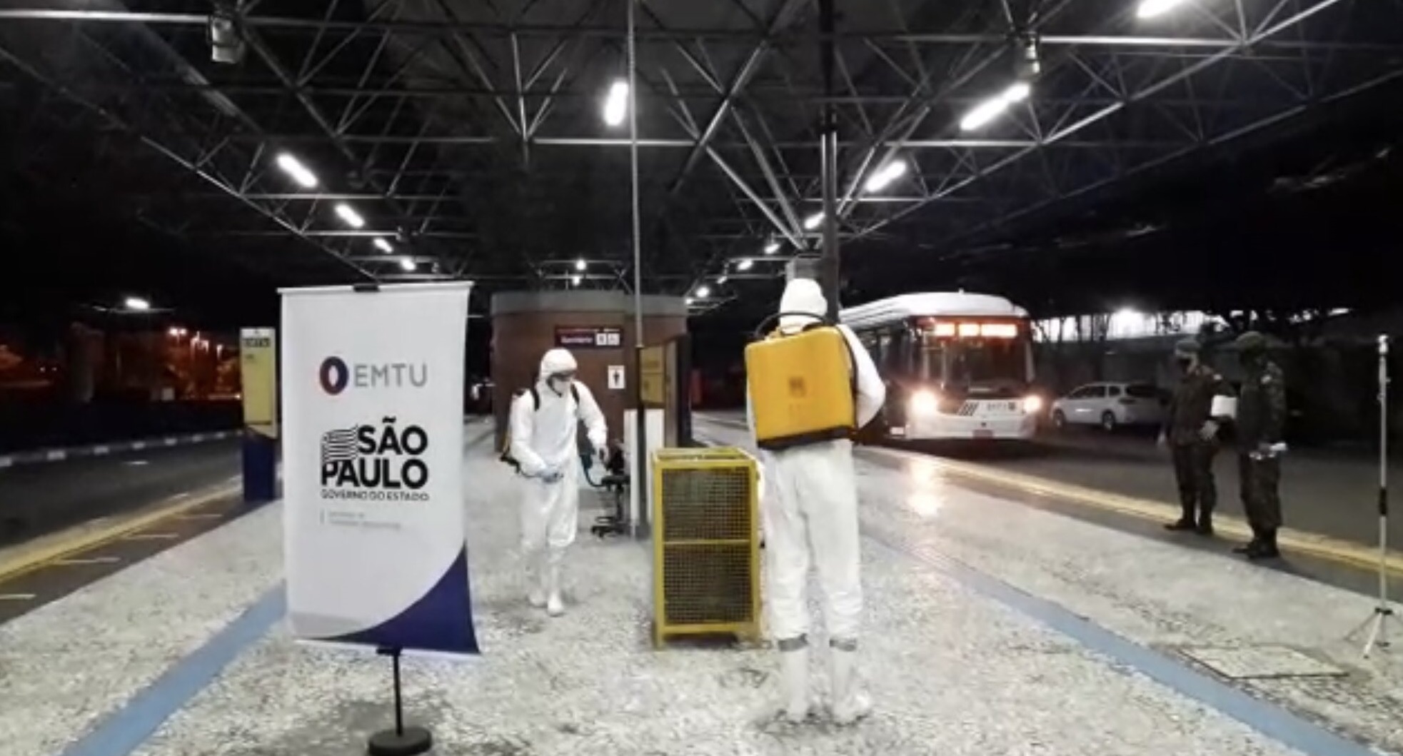 Terminal Ferrazópolis Descontaminação