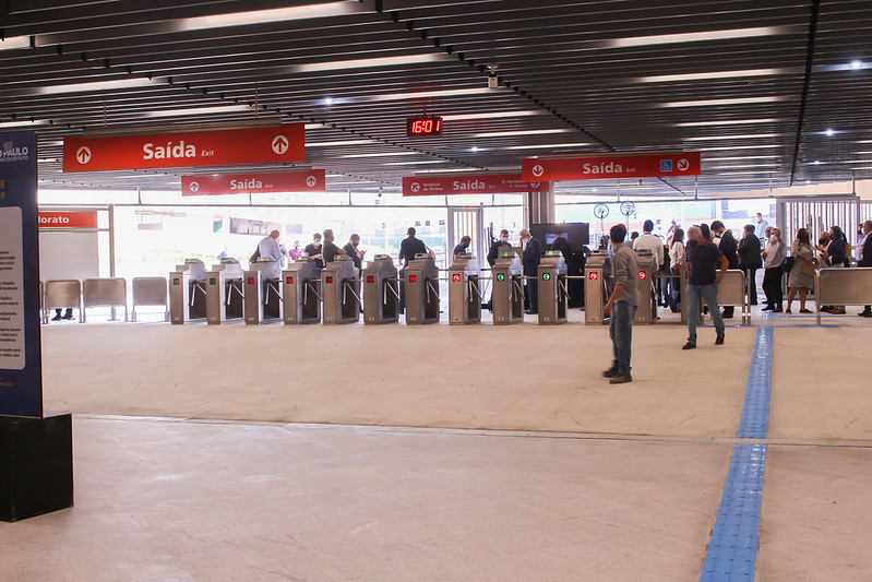 Bloqueios da nova estação