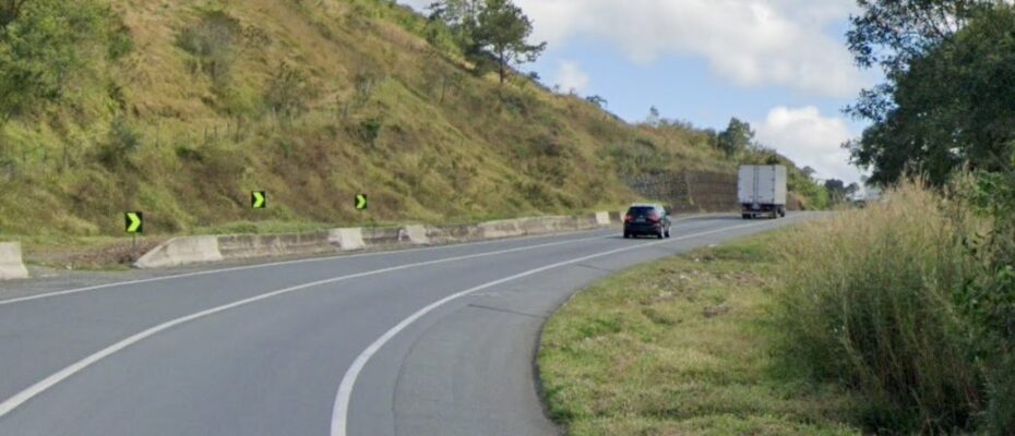 Trecho da rodovia Régis Bittencourt, em Barra do Turvo
