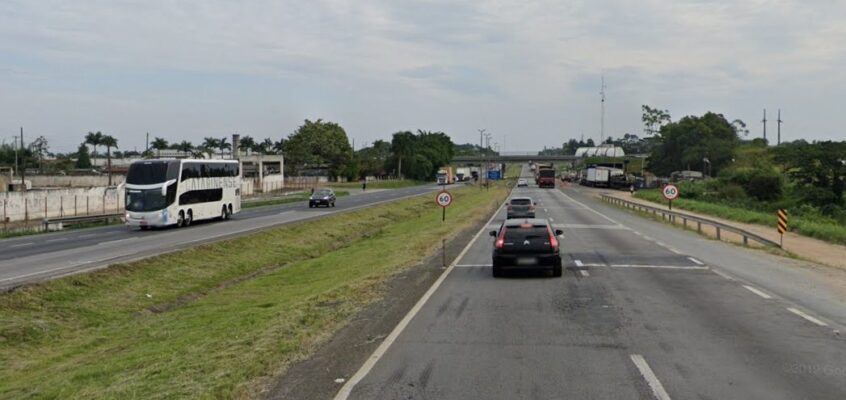 rodovia Régis bittencourt em Registro
