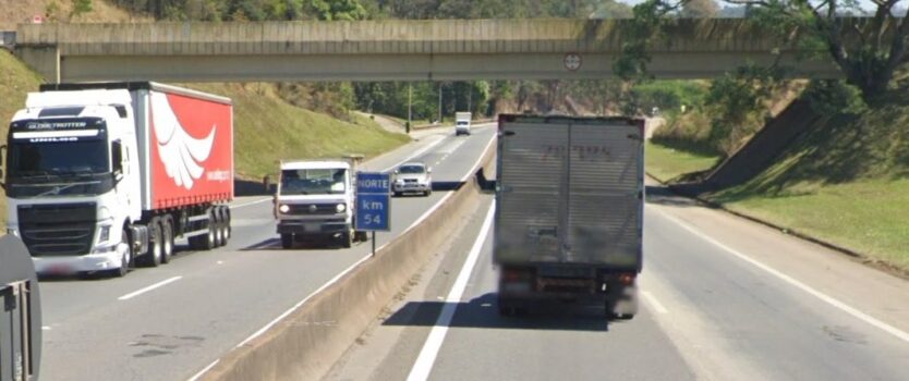 km 54 da rodovia Fernão Dias