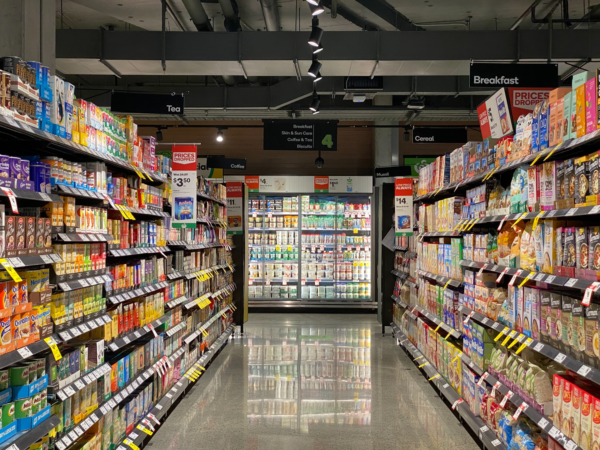 Funcionamento dos supermercados de São Paulo na semana do Ano Novo