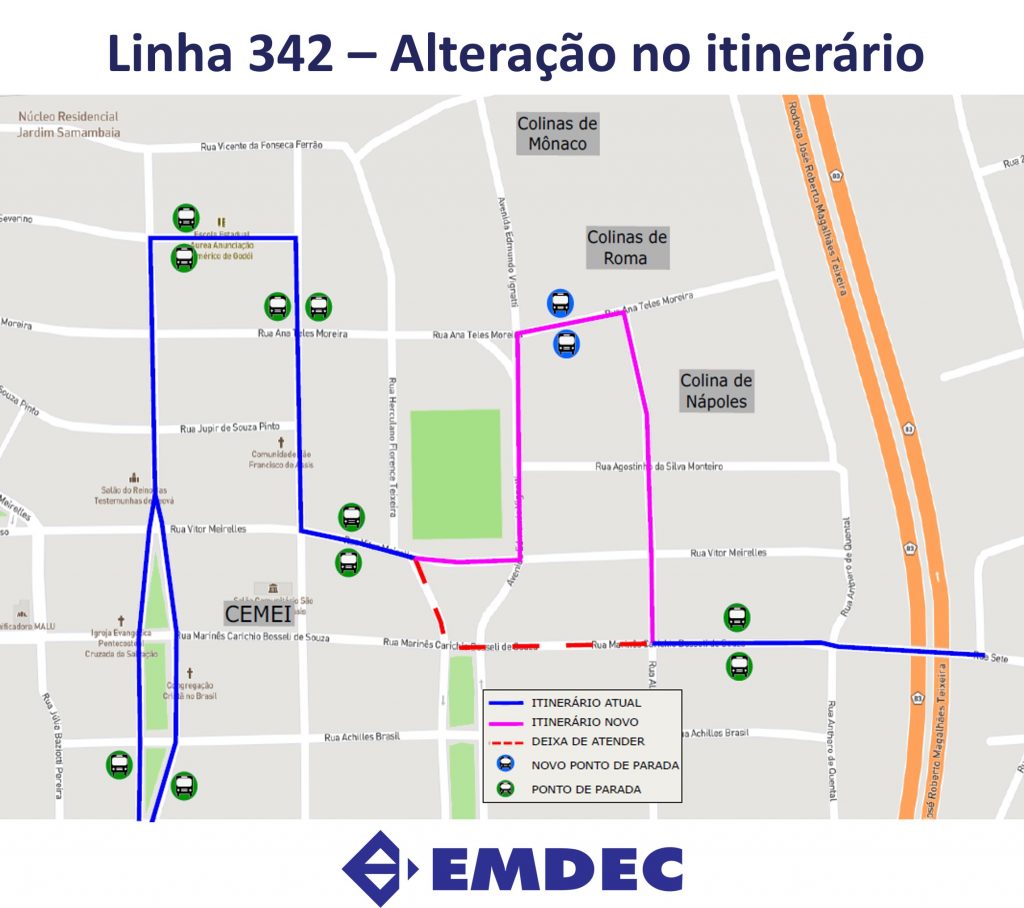 Linha 342