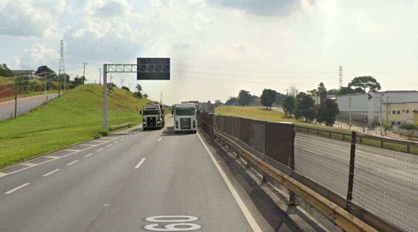 rodovia Dutra em Taubaté